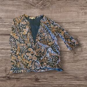 Cooper and Ella Blouse,‎ Floral, Sz. Med